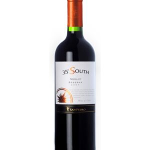 Wino 35 South Reserva Merlot - Czerwone Wytrawne Chile 0,75L 14% - obrazek 2