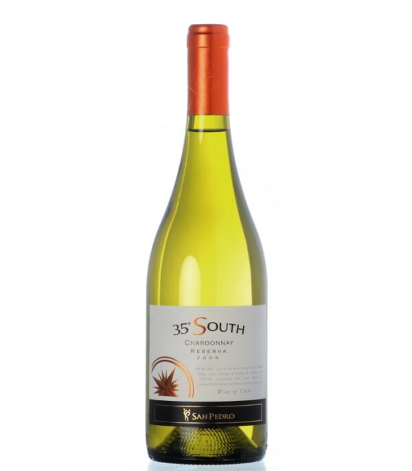 Wino 35 south RESERVA Chardonay - Białe Wytrawne Chile 0,75L 13,5%