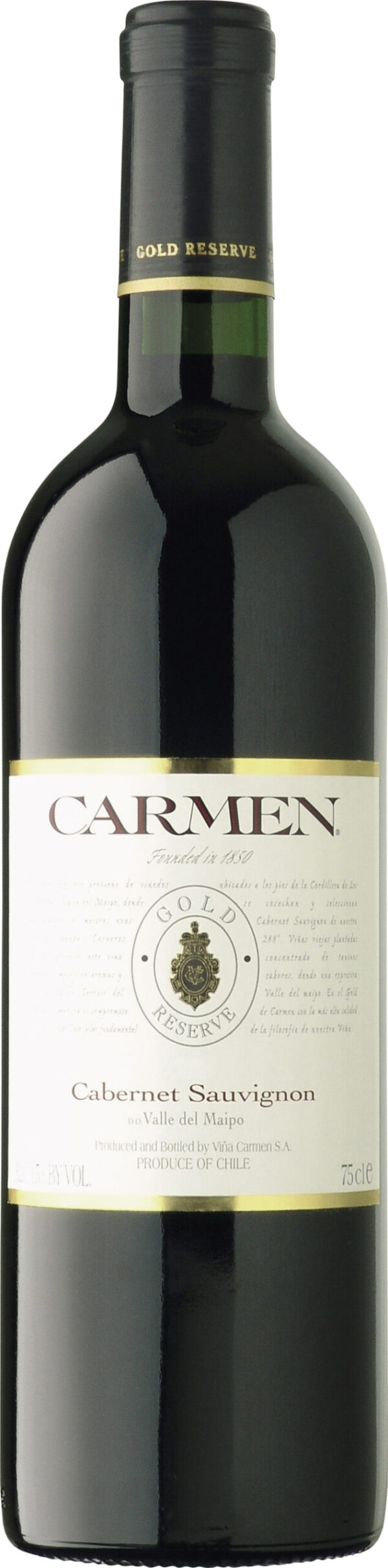 Wino Carmen Gold Reserve Cabernet Sauvignon Maipo Valley 0,75L 14%