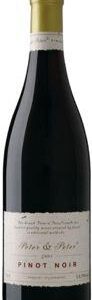 WINO PETER & PETER PINOT NOIR, PFALZ QUALITATSWEIN 12,5% 0,75L - obrazek 2