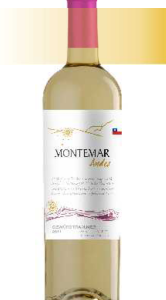 MONTEMAR ANDES Gewürztraminer Central Valley 12,5% 0,75l - obrazek 2