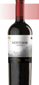 MONTEMAR RESERVA Cabernet Sauvignon 13,5% 0,75l - obrazek 2