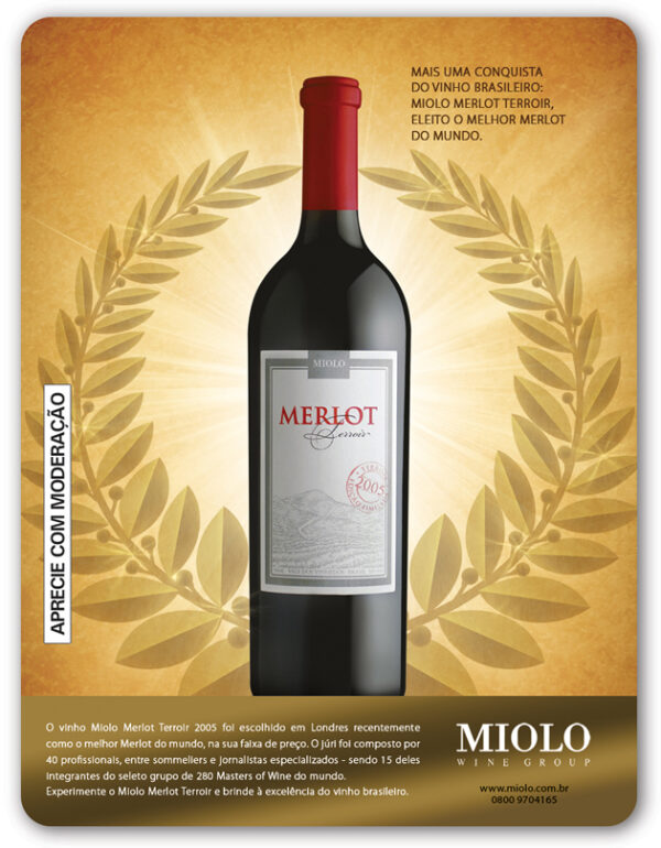 Merlot Terroir Vinicola Miolo Ltda. 13% 0,75l