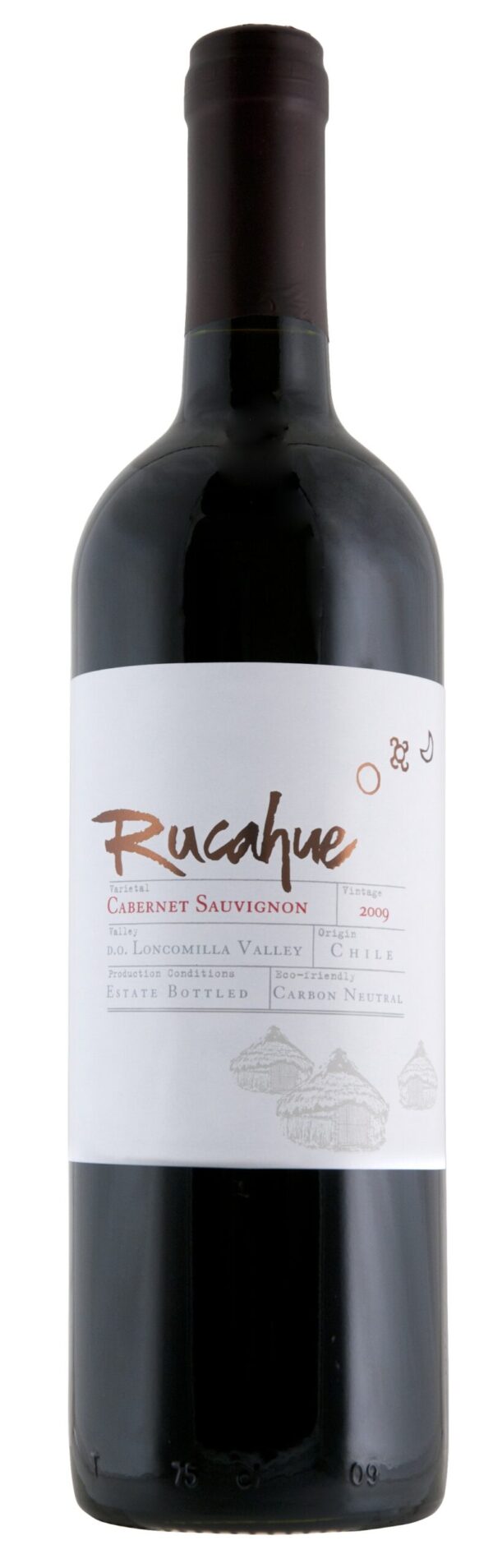 Wino RUCAHUE CABERNET ESTATE BOTTLED SAV CZ/WYTR 13,5% 0,75L