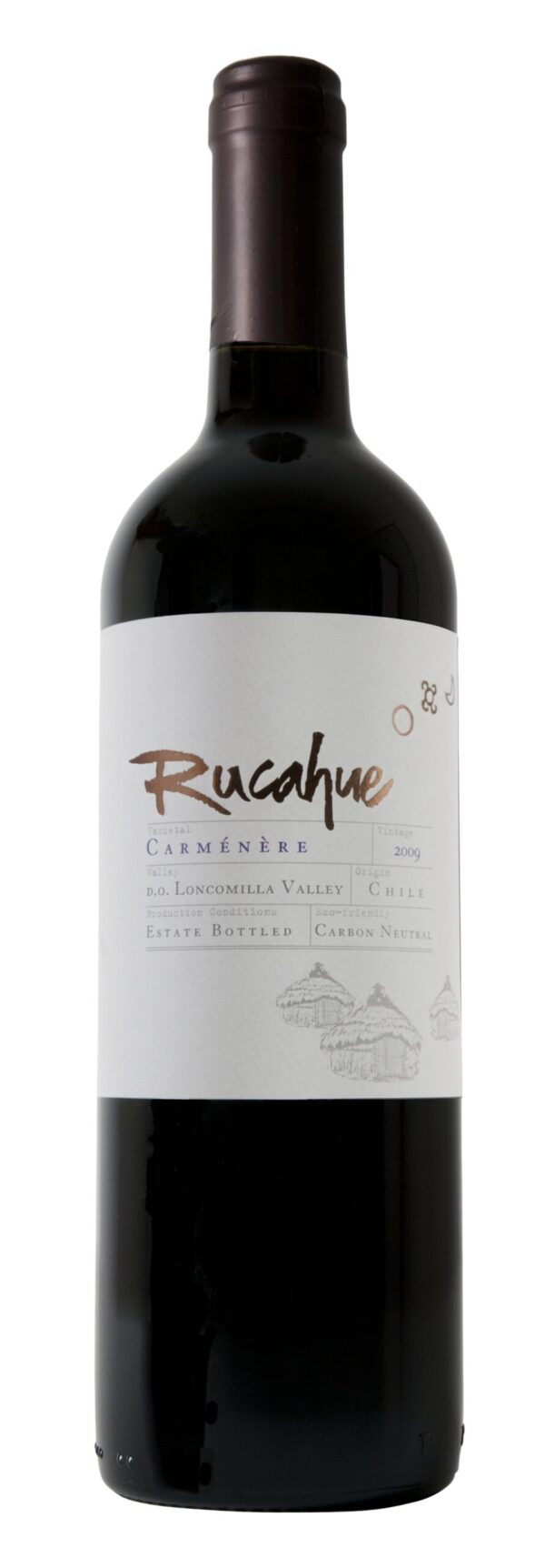 Wino RUCAHUE CARMENERE ESTATE BOTTLED CZ/WYTR 13,5% 0,75L