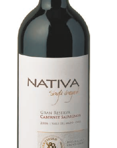 Wino Nativa Gran Reserva Cabernet Sauvignon, Maipo Valley tinto 14,5% 75cl - obrazek 2