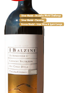 Wino I Balzini Da Sangiovese Cab. Sauv., Colli Della Toscana Centrale I.G.T. rosso 13,5% 75 cl - obrazek 2