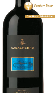 Wino Casalferro - Barone Ricasoli, Supertoscan I.G.T. rosso 14% 75cl - obrazek 2