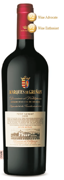 Wino Marques de Grinon - Petit Verdot, Dominio de Valdepusa D.O. tinto 14,5% 75cl