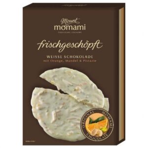 Czekolada Momami White Orange 85g - obrazek 2