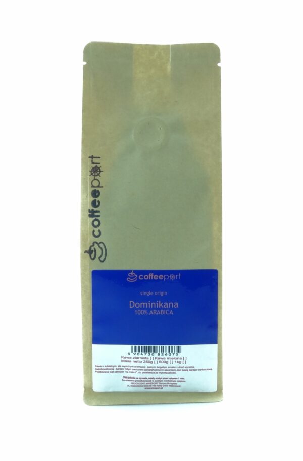 KAWA COFFEEPORT Dominikana (jednorodna) 1kg - ZIARNA