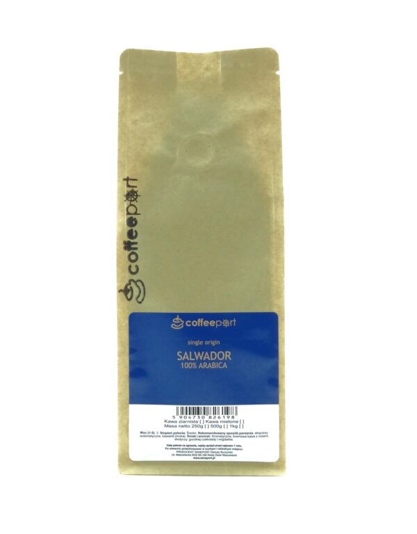 KAWA COFFEEPORT SALWADOR - (Jednorodna) 250g ZIARNO