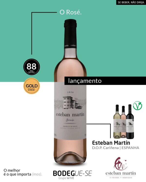 Wino Esteban Martin Rose 13% 0,75l