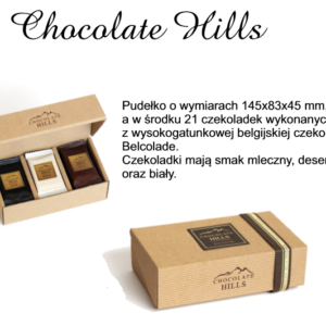 Czekoladki belgijskie Chocolate Hills 105g - 21sztuk w środku - obrazek 2