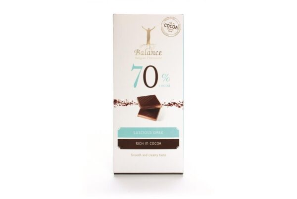 Balance Belgian LUXURY Chocolate 85G LUSCIOUS DARK 70%