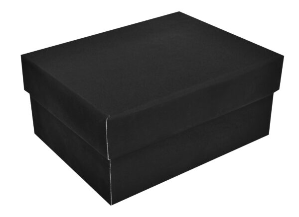 Pudełko prostokątne prezentowe Czarny soft 30,5x21x9,5 minimalne zamówienie 50 sztuk.