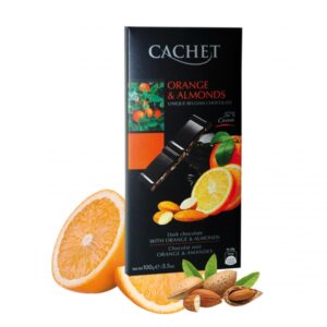 Czekolada Dark Orange & Almond 100g - obrazek 2