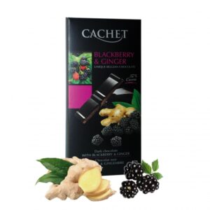 Czekolada Dark Blackberry & Ginger 100g - obrazek 2