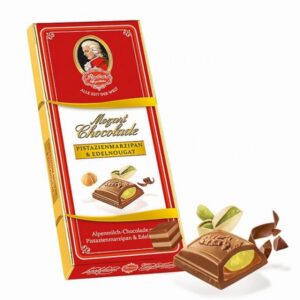 Czekolada Mozart z Pistacjami 100g - obrazek 2