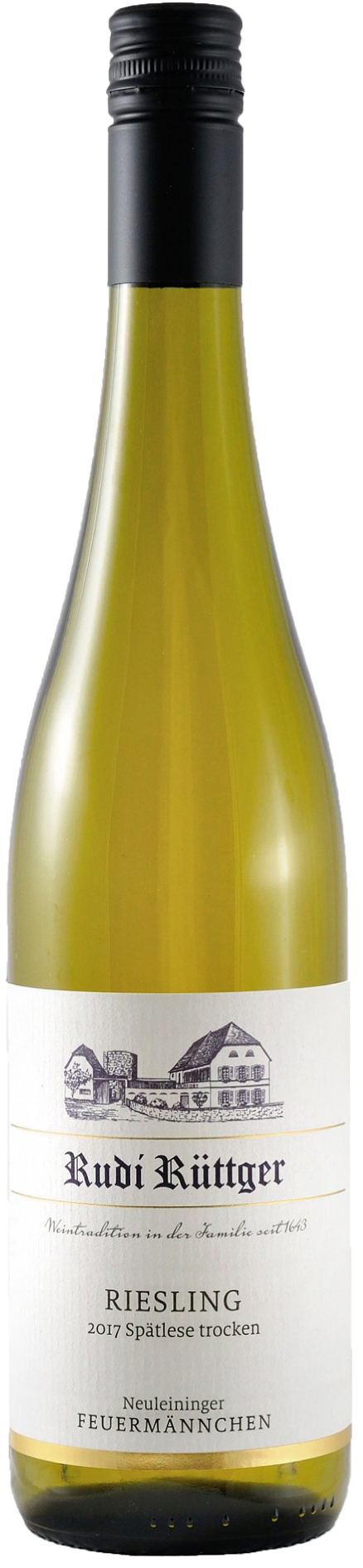 Wino RUDI RUTTGER Riesling Spätlese białe wytrawne 12,5% 0,75L