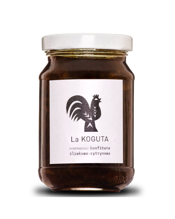 Konfitura śliwkowo-cytrynowa MANUFAKTURA LA KOGUTA
