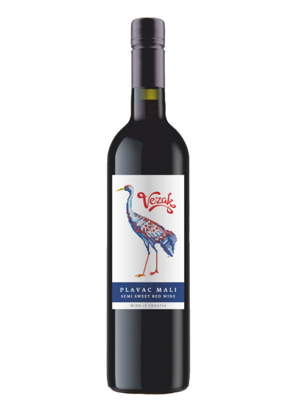 VEZAK Plavak Mali semi sweet 12% 750ml