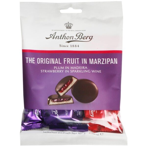 Anthon Berg The Original Fruit In Marzipan 105g
