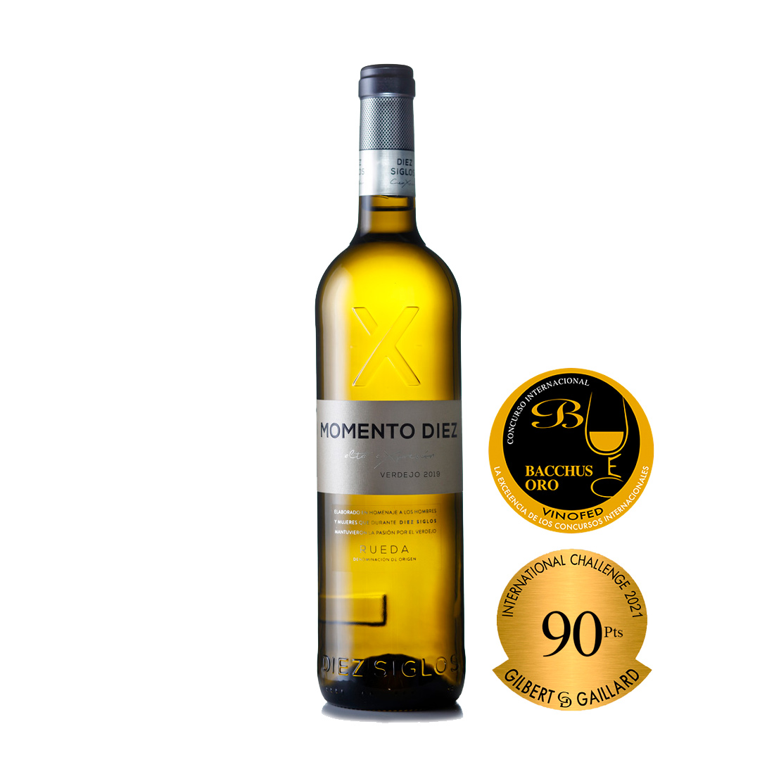 DIEZ SIGLOS Momento Diez Verdejo GRAN VINO DE RUEDA D.O. Rueda 13,5% 0,75l
