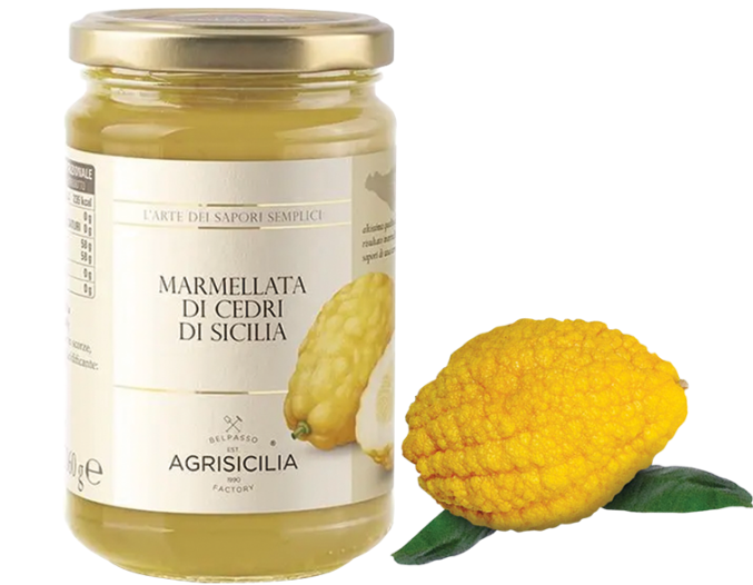 Dżem z owoców Cedru AGRISICILIA 360 G