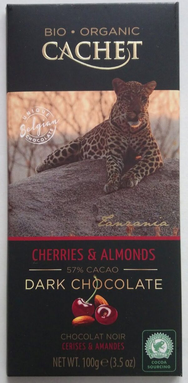 ALMONDS & CHERRIES - ORGANIC Dark Chocolate