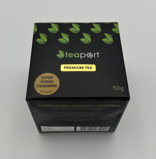 Herbata TEAPORT Premium CYNAMONOWA 50g